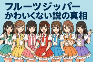 フルーツジッパー可愛くない?