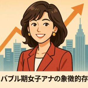 永井美奈子 バブル期女子アナの象徴的存在