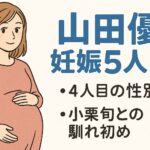 山田優 妊娠5人目の兆候はある？SNSと目撃情報をもとに分析