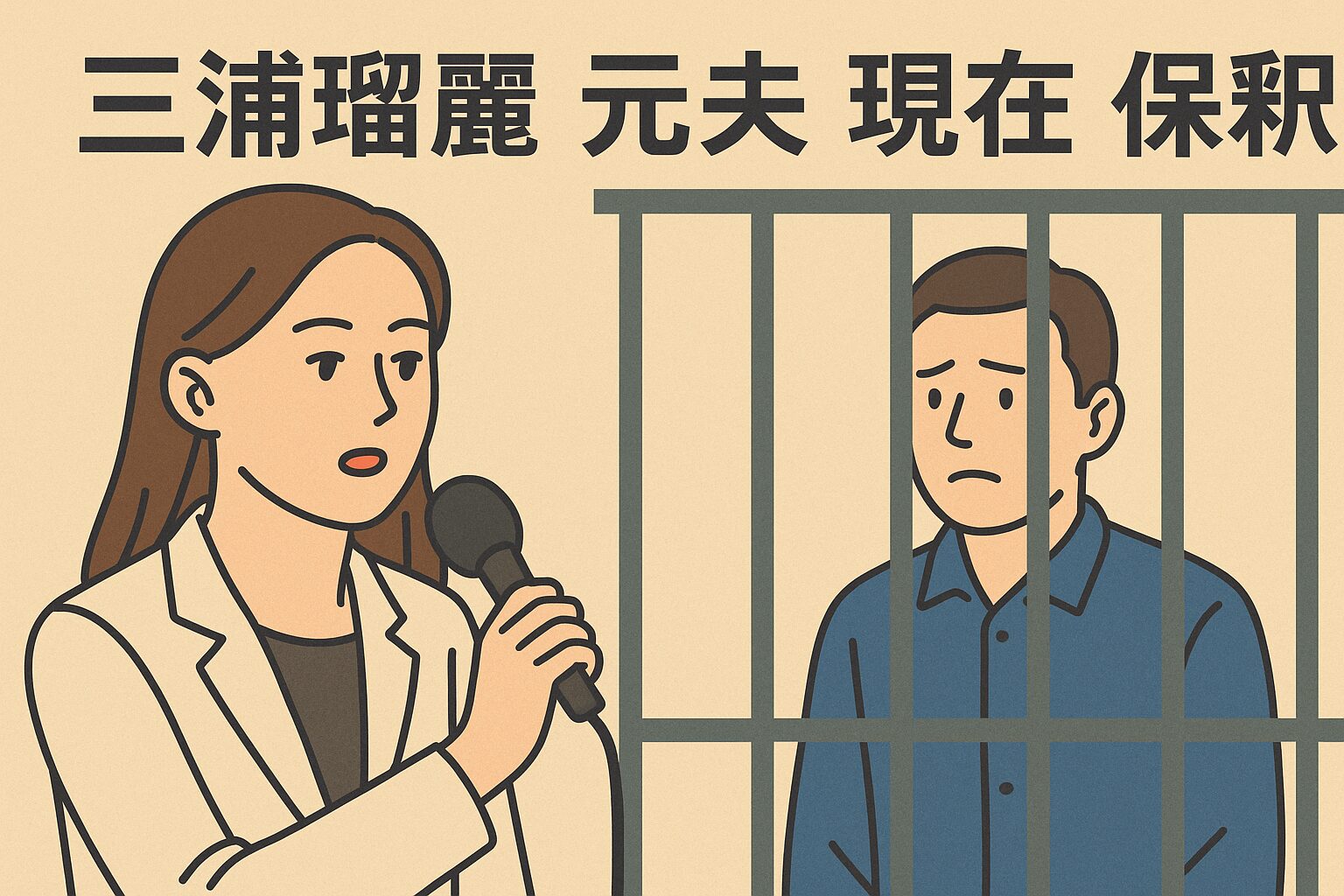 三浦瑠璃　元夫　保釈