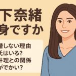 松下奈緒 独身ですか？今も結婚しない理由とは