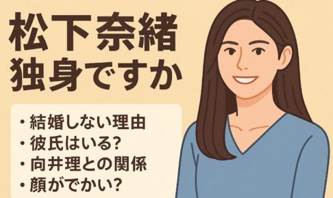 松下奈緒　独身ですか？