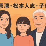 伊原凛 松本人志 子供との関係とは？親子愛あふれる家庭事情