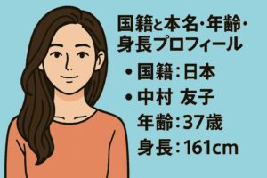 中村アン　国籍　身長　本名