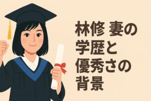 林修 妻の学歴