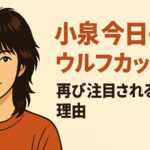 小泉今日子 ウルフカットの魅力とは？時代を超えて愛される理由と再ブームの背景