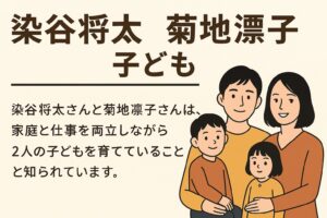 染谷翔太菊地凛子子供