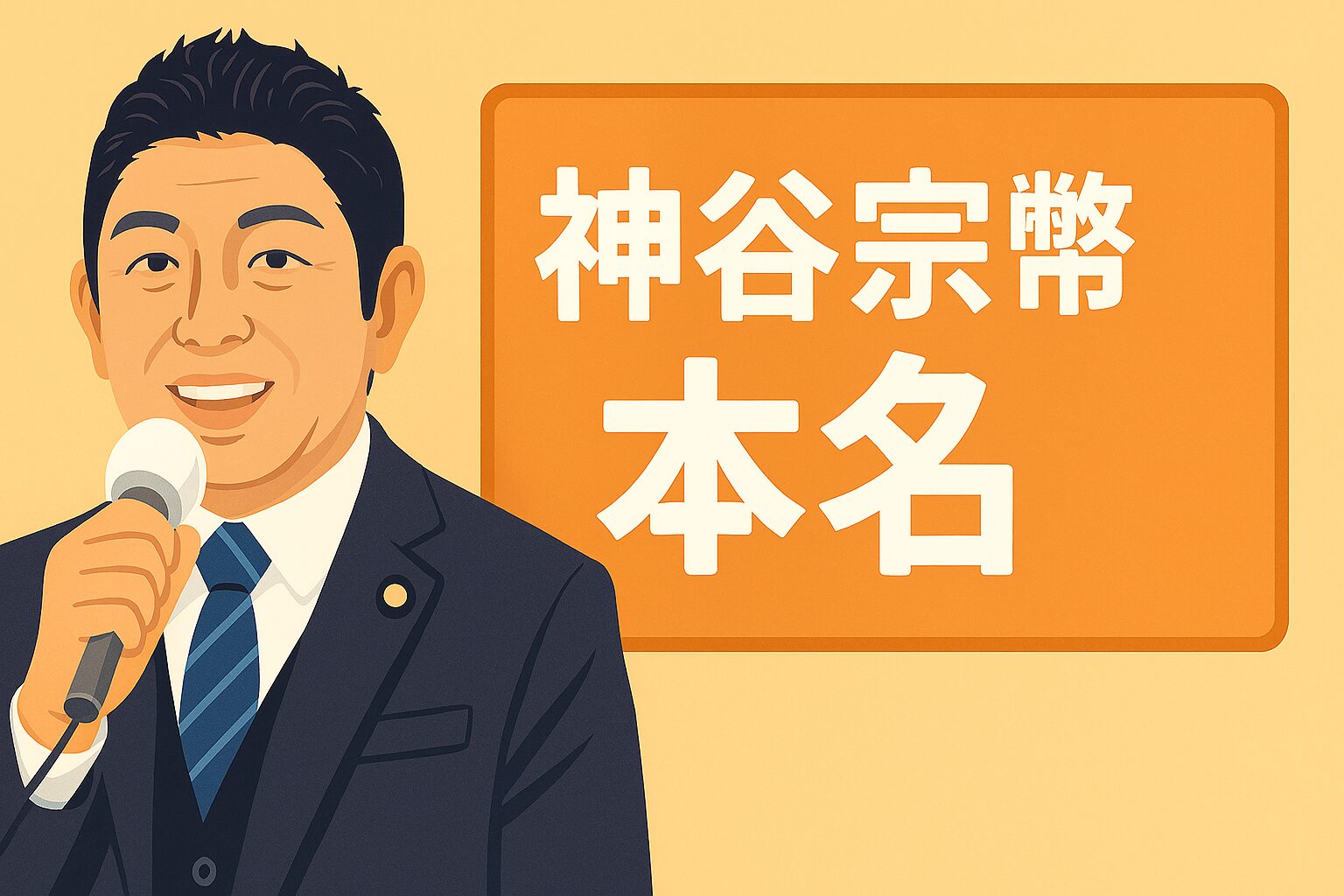 神谷宗幣　本名？