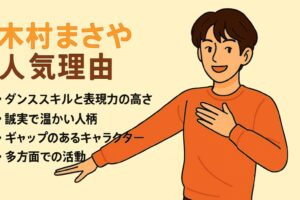 木村柾哉　人気理由
