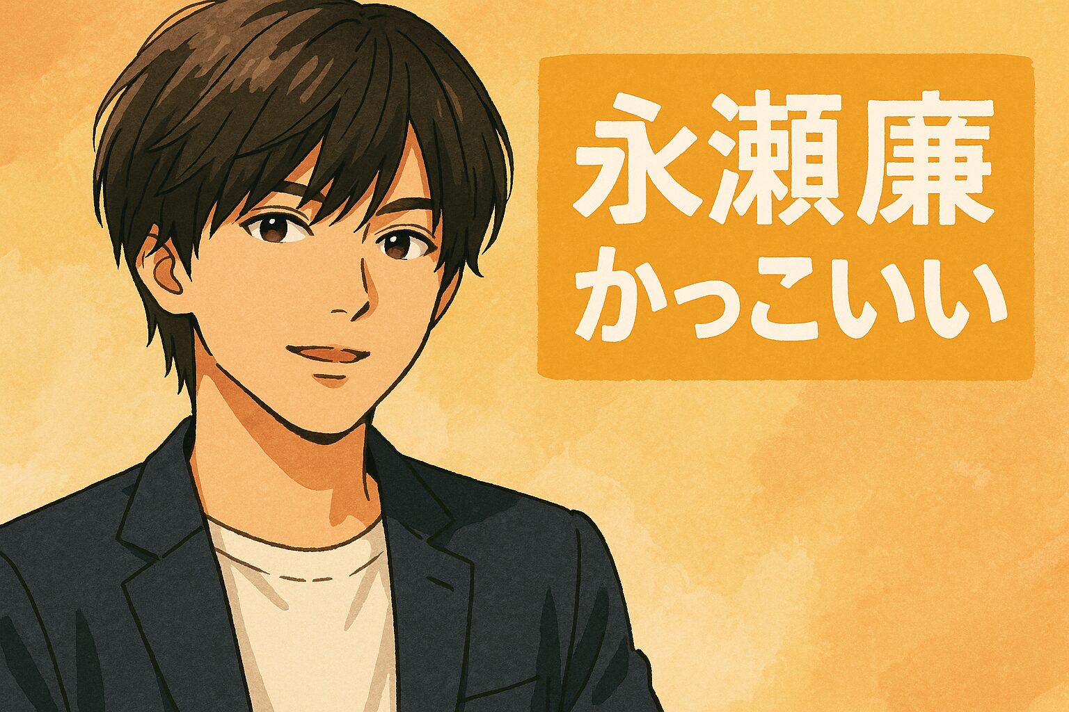 永瀬廉はかっこいい