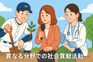 山本恵里伽 村上宗隆 社会貢献