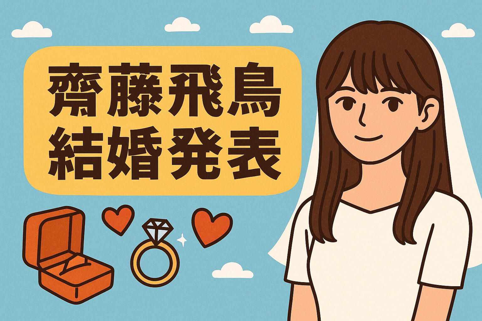 斎藤飛鳥　結婚発表