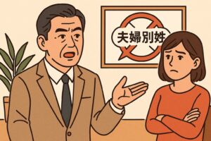 北村晴男 夫婦別姓