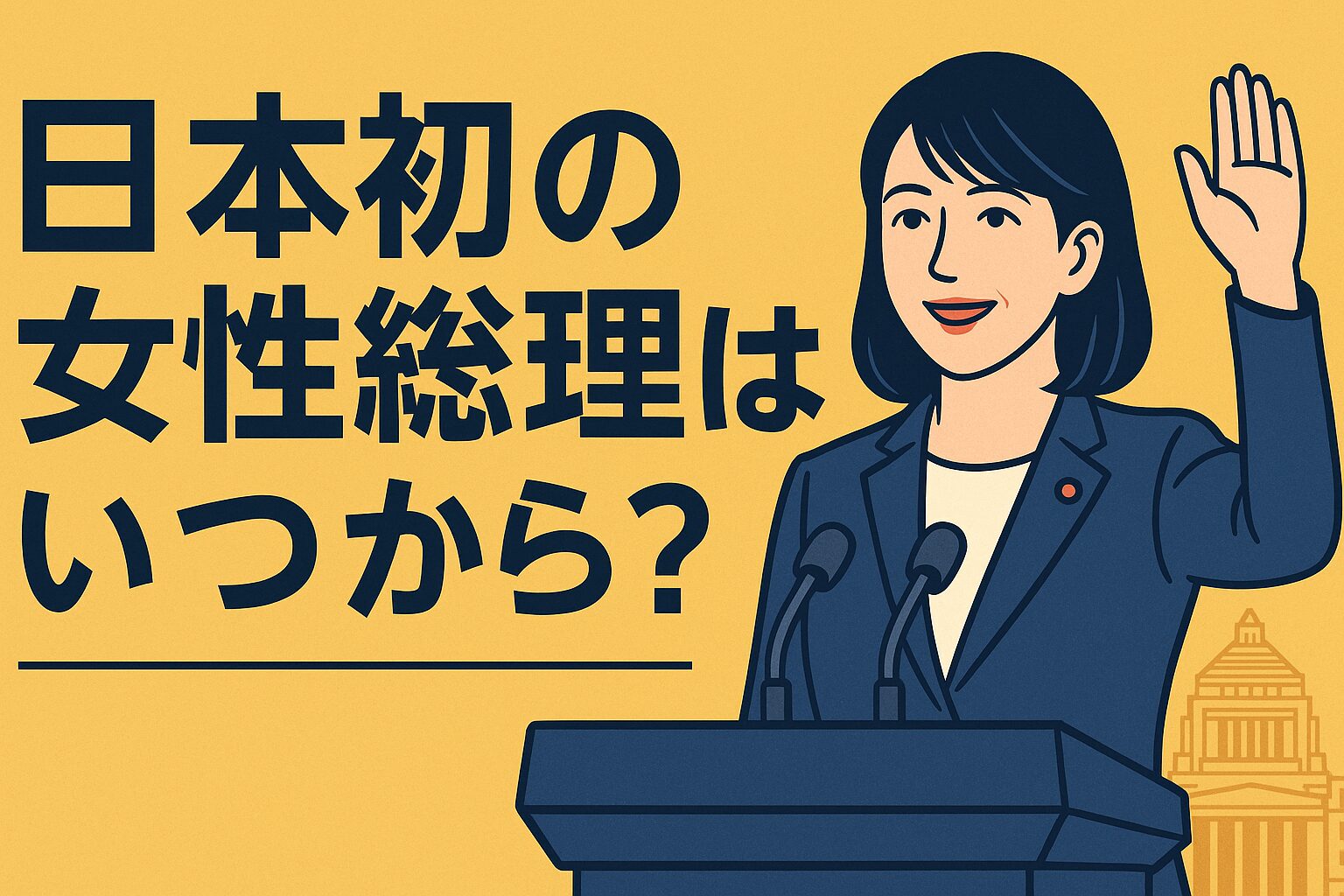 高市早苗氏の就任はいつ？