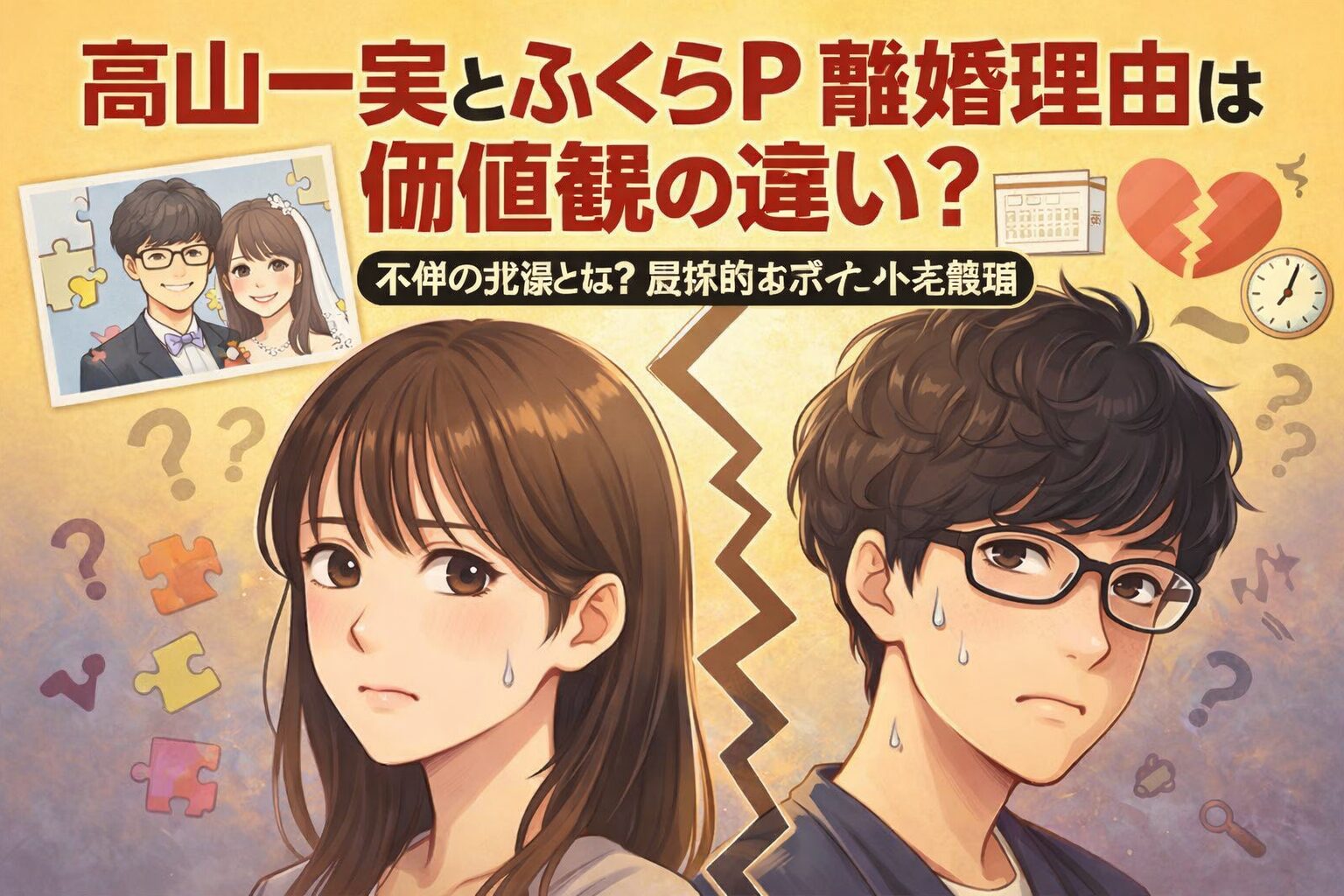 高山一実、ふくらｐ　離婚