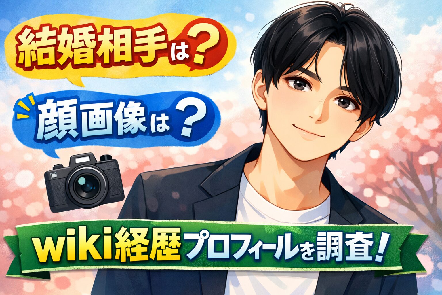 渡邊拓也　結婚相手　顔画像