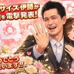 ロングサイズ伊藤の結婚相手(嫁)の顔画像は？一般女性の年齢や職業は？