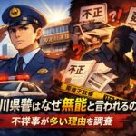 神奈川県警はなぜ無能と言われるのか？不祥事が多い理由を調査
