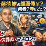 後藤徳雄の顔画像は？何者？寺はどこ？僧侶がロマンス詐欺とマネロンで逮捕の全貌