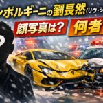 ランボルギーニの劉長然（リウ・ジャンラン）顔画像(写真)は？何者？